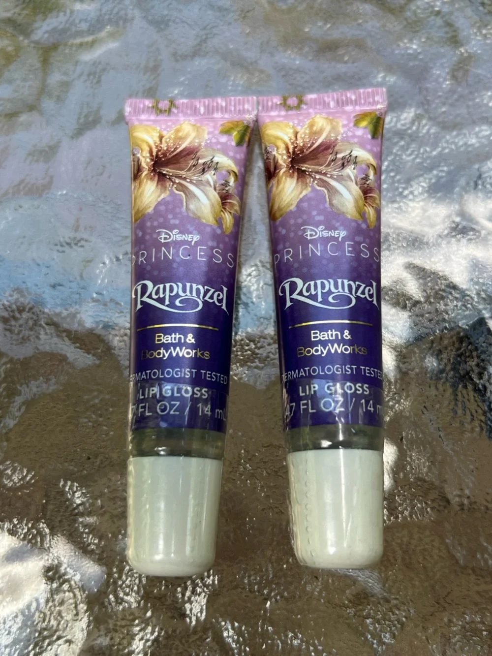 Bath & Body Works Disney Princess Rapunzel Lip Gloss 0.47 oz,Sealed Feminine|2x